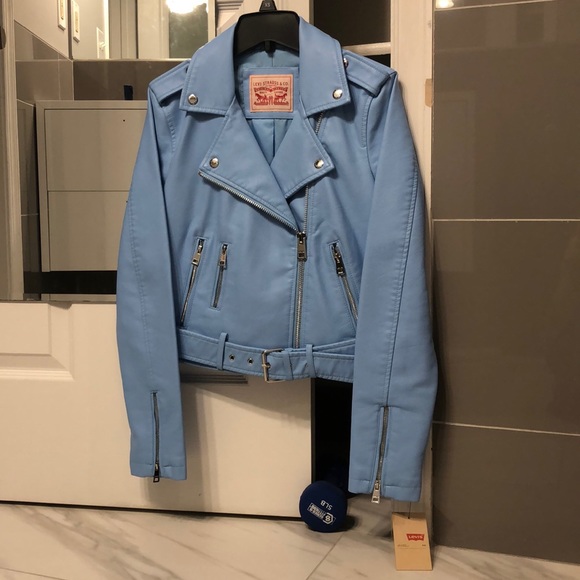 levi's faux leather jacket womens
